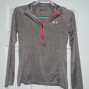 Under Armour Loose Quarter Zip Long Sleeve Shirt
